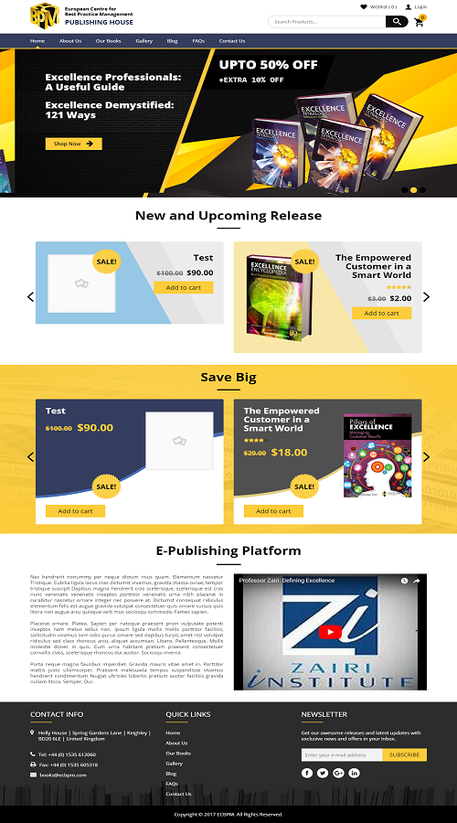 The European Centre for Best Practice Management screenshot 1